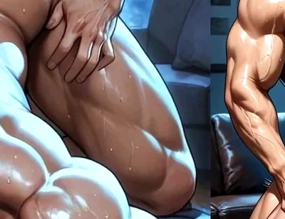 Two Married Men Have Gay Anal Sex in Their Boss's Secret Apartment.