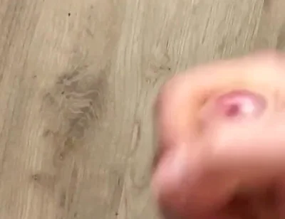 Morning Handjob and Cum on the Table