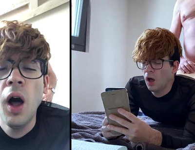 Young Amateur Boy Getting Fucked in the Ass by Old Stepdaddy