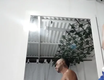 Cum in Front of the Mirror