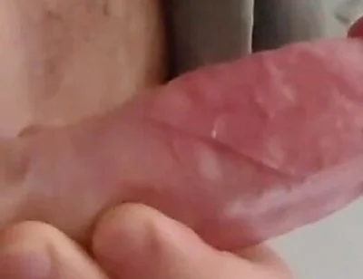 Milking My Cock with a Ring on My Balls