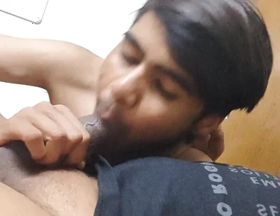 Cute and Funny Indian Twink Suck Dick