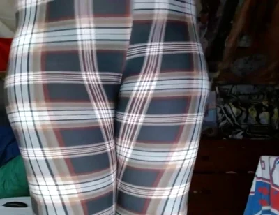 Fat Sissy Cosmicjones88 Shakes Big Ass in Leggings and Without