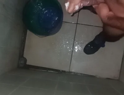 Jerk Boy Roasts His Handjobs More Than Three Times a Day in the Shower