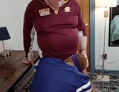 Caoch Teaches Kennie Jai How to Handle Balls