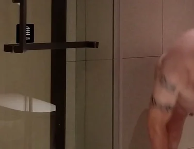 Rugby Guy Strip and Shower