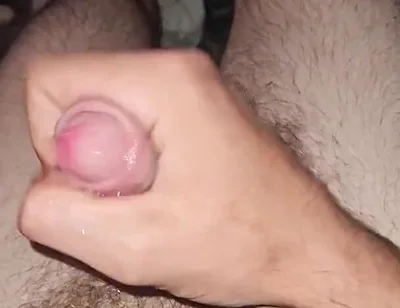 Wanking and slipping a finger in my ass