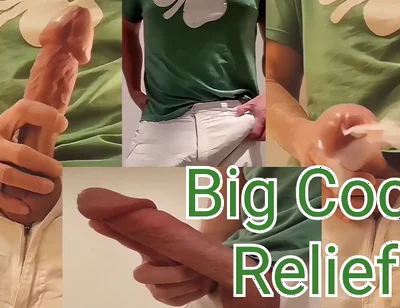 Big Cock Relief From Massive Cumshots
