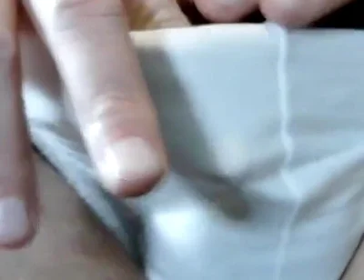 White Pants Solo Cum Fountain