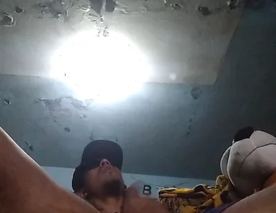 I'm Left Alone Playing with My Erect Cock