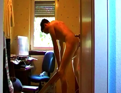 Fleshlight Pussy Stand Fuck Masturbation in Front of Window