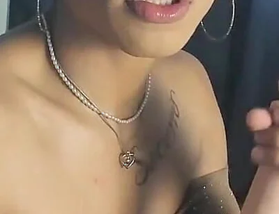 Femboy Gigi Wakes up Horny and Sucks Her Dildo Hard Cock Before Bouncing the