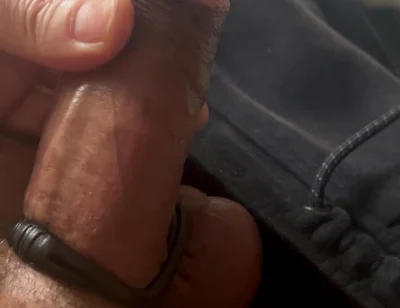 Handjob Big Cock Cut Oil Cockring