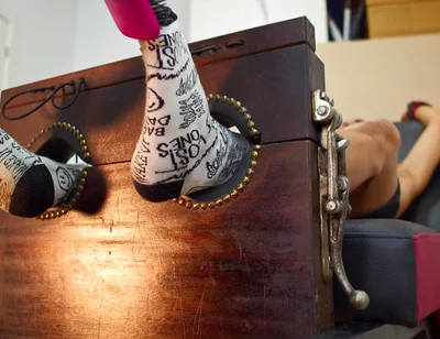 A Pet Eager to Be Tickled