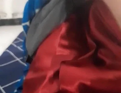 Wearing Mini Satin Skirt Inside Shorts