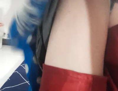 Wearing Mini Satin Skirt Inside Shorts