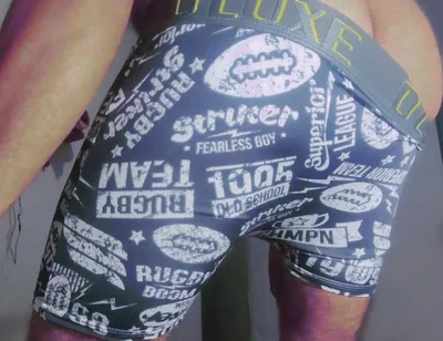 Gray Boxer and White Socks (video 1)