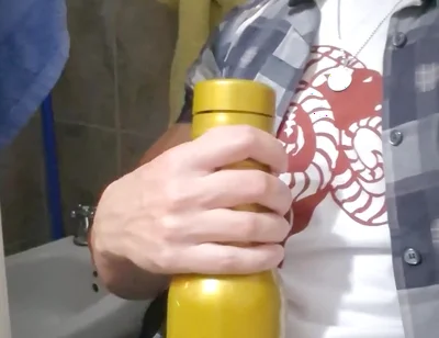 Fucking Fleshlight Clothed!