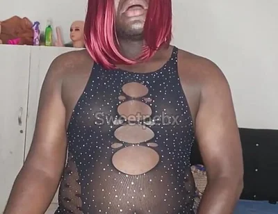 Jerking off My Dick with My Lingerie