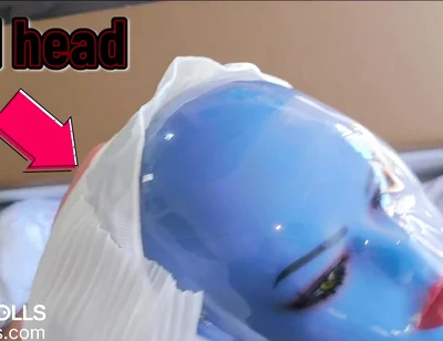 Sex Doll Unboxing ASMR and Rubbing Tits