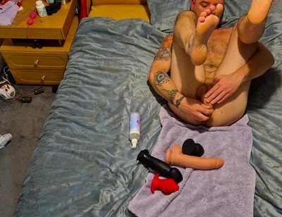 Self Ass Fucking Training