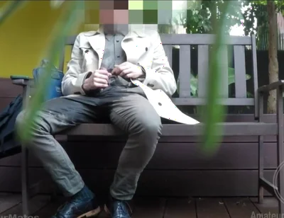 A Bench Encounter Turns Into a Public Piss Humiliation