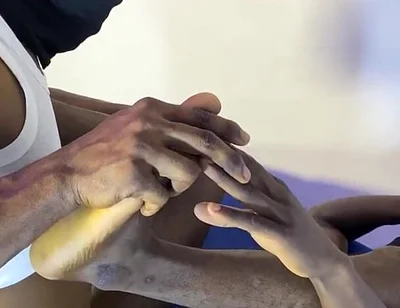 Gracing His Ass with My Big Dick