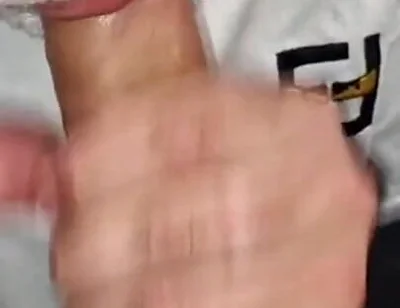 My Stepbrother Takes My Big Cock in His Mouth and Eats All My Cum