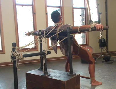 Kick Ass Bondage Positiion - Shockspot Fucked - Cruelly Edged