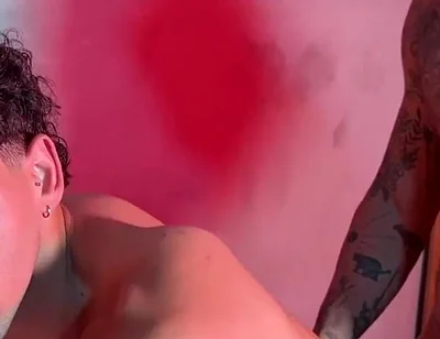 Big Dick Papi Muscle Latin Stud Azael Maluma Fucks Cute Twink Bareback