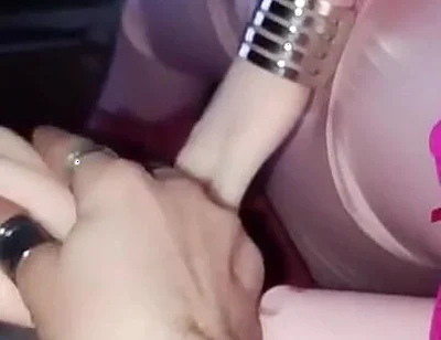 Handjob From a Doll with a French Manicure