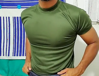 Indian Military Male Jerks His Cock