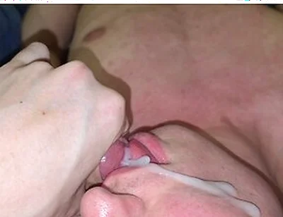 My Boy Eats My Load, Then Cums Himself
