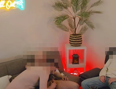 Part 1 - Straight Delivery Twink Tries Anal for the First Time During an Unexpected Threesome with My Straight Friend Chris