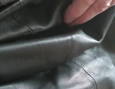 Edging in a Leather Skirt