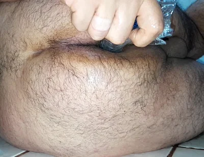Amazing Cum and Anal Penetration Using Red Thong