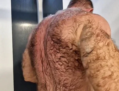 Hairy Jack Taking a Shower