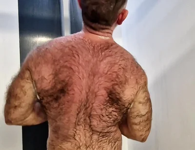 Hairy Jack Taking a Shower