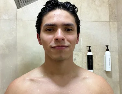 Flexing My Muscles in the Showers