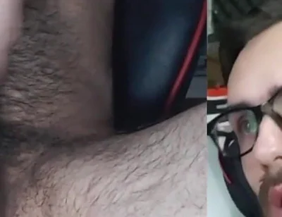 20 Centimeter Penis Pumping a Lot of Milk, with My Face!!