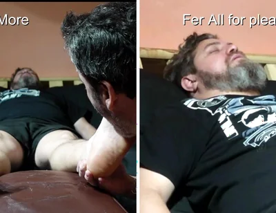 Fer Worship His Teacher Dancing Teddy (nice Bear) - Full Split Screen Version