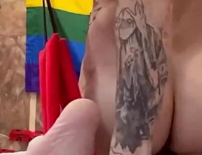 Playing Around in My Swing Solo and Fucking Myself While Being Suspended Above the Bed