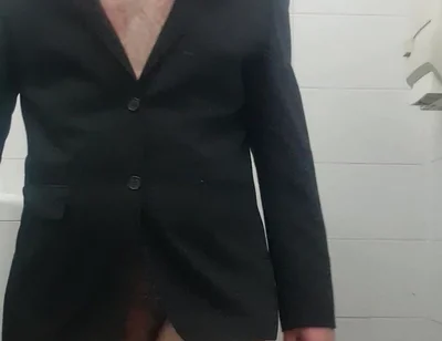 All Naked in Bathroom