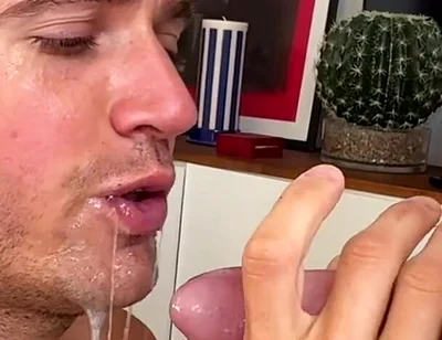 Step Bro Taking Eight Inch White Monster Alpha Cock