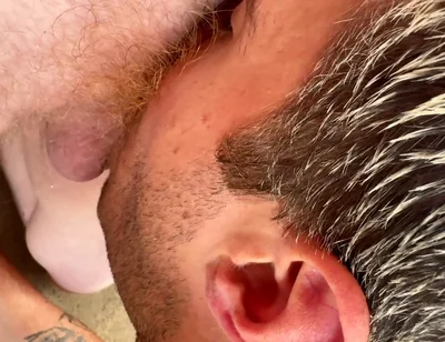 Step Bro Taking Eight Inch White Monster Alpha Cock