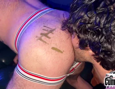 Cum Dump Van Gang Bang Tatted White American All Stud Group Raw Sex BBC