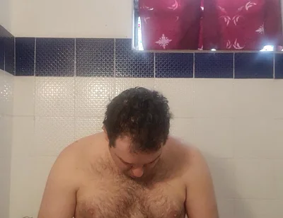 All Naked in Pubblic Bathroom