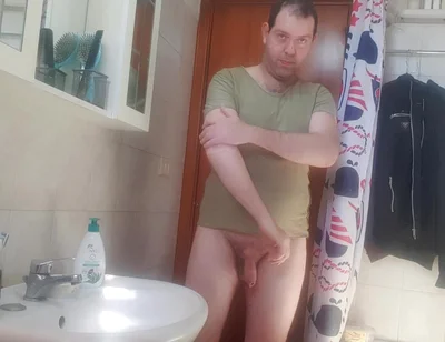 All Naked in My Bathroom