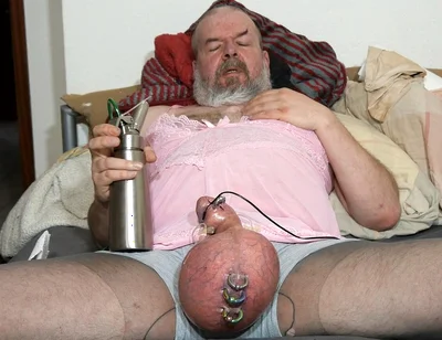 I Inflate My Sack, the Size of a Football!