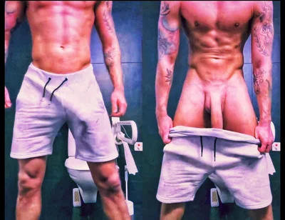 I Couldn't Hide My Huge Bulge at the Gym